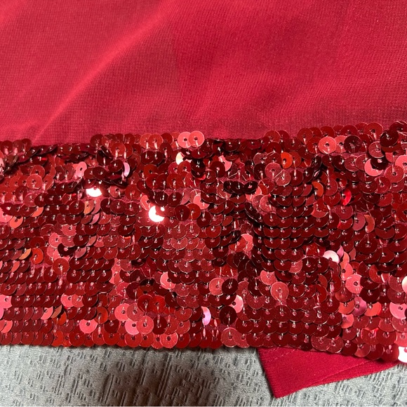 JB by Julie Brown mini one shoulder kaftan with sequin fringe - medium - Picture 7 of 10